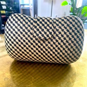 Woven Straw Summer Clutch by Banana Republic